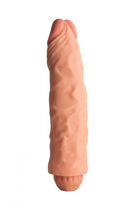 Телесный вибратор-реалистик REAL TOUCH A-MINUTE TO CLIMAX VIBE - 22 см., NMC Телесный вибратор-реалистик REAL TOUCH A-MINUTE TO CLIMAX VIBE - 22 см., NMC