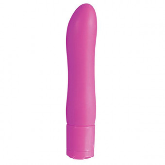 Фиолетовый вибромассажёр PURE 3.5INCH VIBRATOR PURPLE - 9 см., NMC