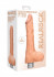 Телесный вибратор Vibrating Dildo With Balls - 25 см. Телесный вибратор Vibrating Dildo With Balls - 25 см.