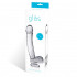 Классический стеклянный фаллос Jolly Giant, 23 см, Glas