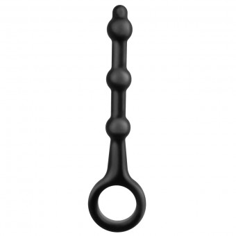 Анальная елочка из силикона Pleasure Piston - 17,9 см., Pipedream
