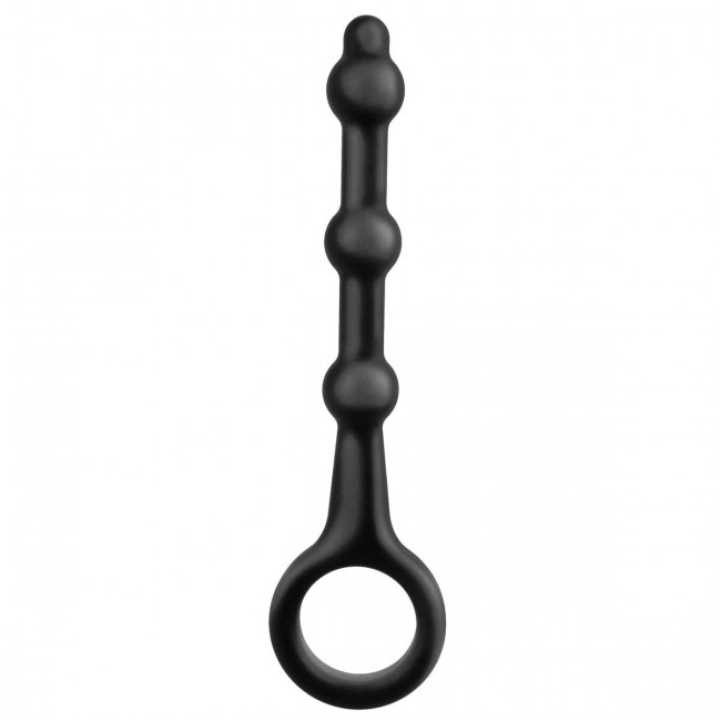Анальная елочка из силикона Pleasure Piston - 17,9 см., Pipedream