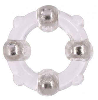 Эрекционное кольцо Stud Ring с бусинами, Seven Creations