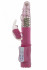 Розовый вибратор Vibrating Rabbit с клиторальным отростком - 22 см., Shots Media BV