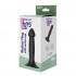 Черный анальный фаллоимитатор NUBBED PLUG - 13,5 см., Dream Toys