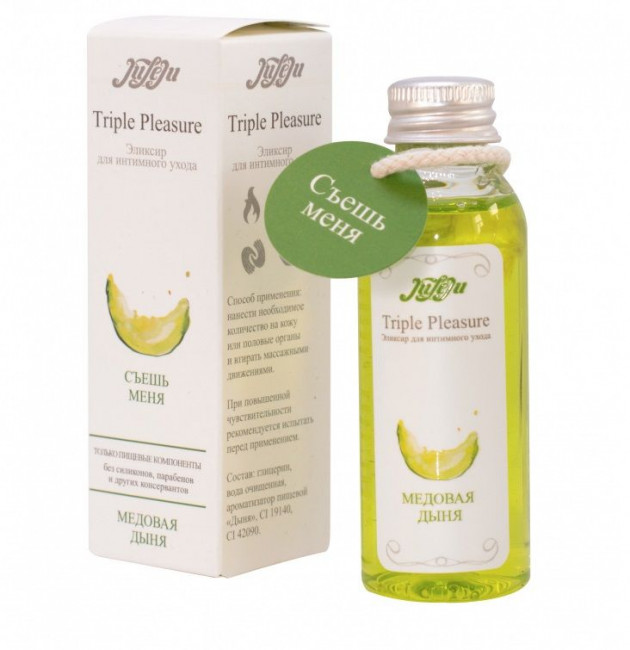 Эликсир Triple Pleasure "Медовая дыня" - 65 гр., JULEJU Эликсир Triple Pleasure "Медовая дыня" - 65 гр., JULEJU