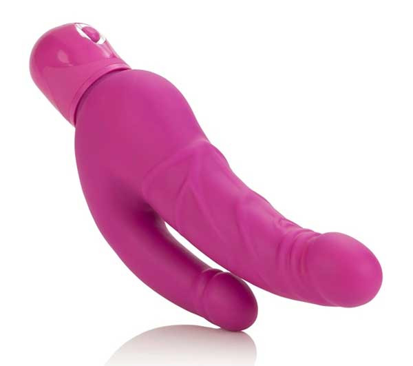 Вибромассажер Power Stud Over & Under Dongs - 27 см., California Exotic Novelties