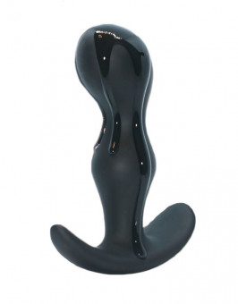 Серый анальный стимулятор Classy - 11,5 см., Lola toys