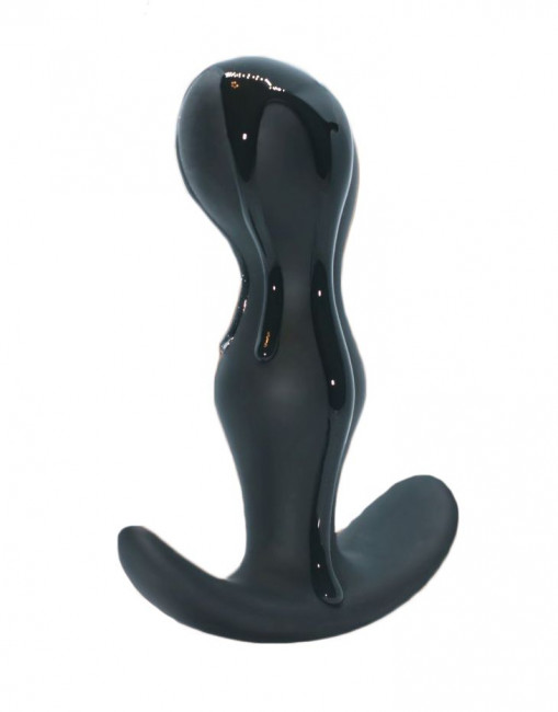 Серый анальный стимулятор Classy - 11,5 см., Lola toys Серый анальный стимулятор Classy - 11,5 см., Lola toys