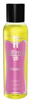 Масло для массажа Inttimo Sensuality с ароматом иланг-иланга и туберозы - 120 мл., Wet International Inc.