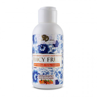 Интимный гель на водной основе JUICY FRUIT с ароматом фруктов - 100 мл., БиоМед