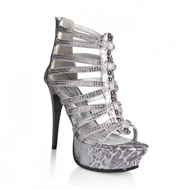 Босоножки Silver Python, Hustler Shoes Босоножки Silver Python, Hustler Shoes