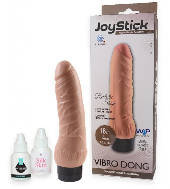 Реалистичный вибратор JOYSTICK - 16 см., Sitabella Реалистичный вибратор JOYSTICK - 16 см., Sitabella