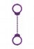 Металлические фиолетовые оковы Pleasure Legcuffs, Shots Media BV