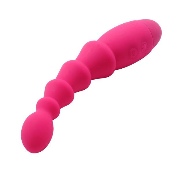 Розовый анальный вибростимулятор Evil Teaser - 19 см. Розовый анальный вибростимулятор Evil Teaser - 19 см.