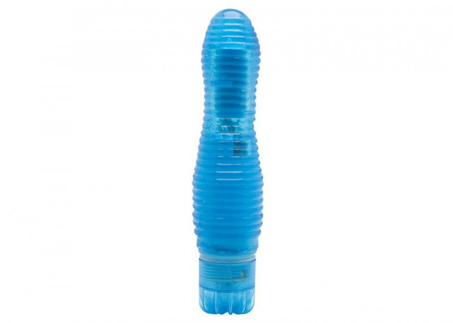 Ребристый мини-вибратор Climax Gems Ocean Ripples - 16 см., Topco Sales