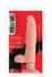 Телесный вибратор на присоске REALSTUFF 9INCH VIBRATOR - 23 см., Dream Toys