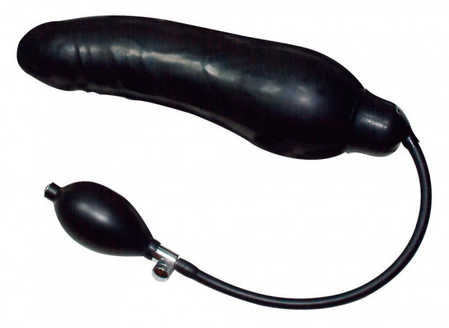 Латексный фаллоимитатор с функцией подкачки Black Latex Balloon - 23 см., Orion Латексный фаллоимитатор с функцией подкачки Black Latex Balloon - 23 см., Orion