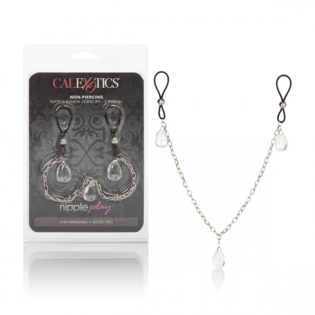 Зажимы на соски Non-Piercing Nipple Chain Jewelry, California Exotic Novelties