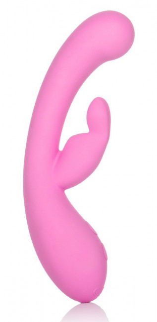 Перезаряжаемый вибратор Rechargeable G Jack Rabbit - 16,5 см., California Exotic Novelties