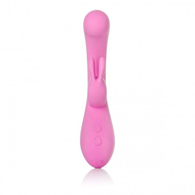 Перезаряжаемый вибратор Rechargeable G Jack Rabbit - 16,5 см., California Exotic Novelties