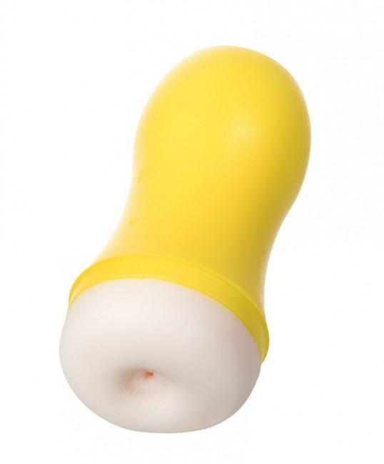 Мастурбатор-анус A-Toys в желтой колбе, A-toys Мастурбатор-анус A-Toys в желтой колбе, A-toys