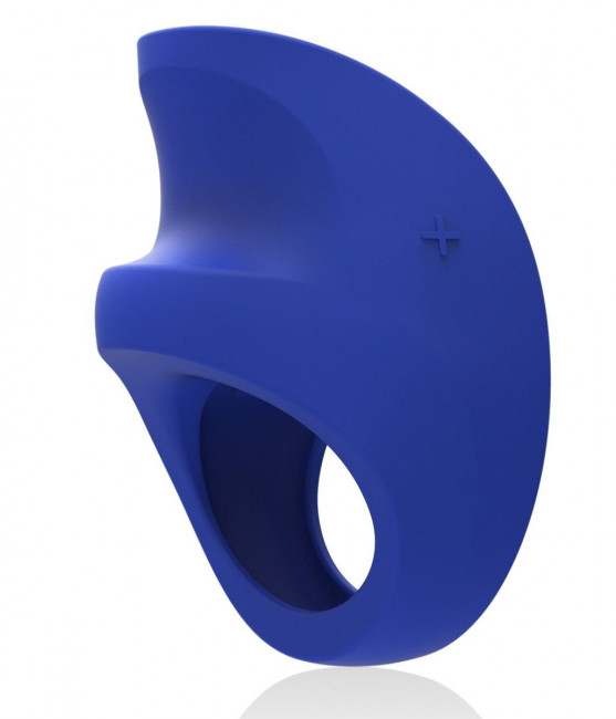 Синее эрекционное кольцо с вибрацией Pino Federal Blue, Lelo