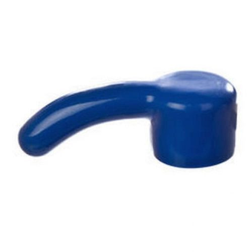 Синяя изогнутая насадка на массажер Hitachi Magic Wand, Vandersex