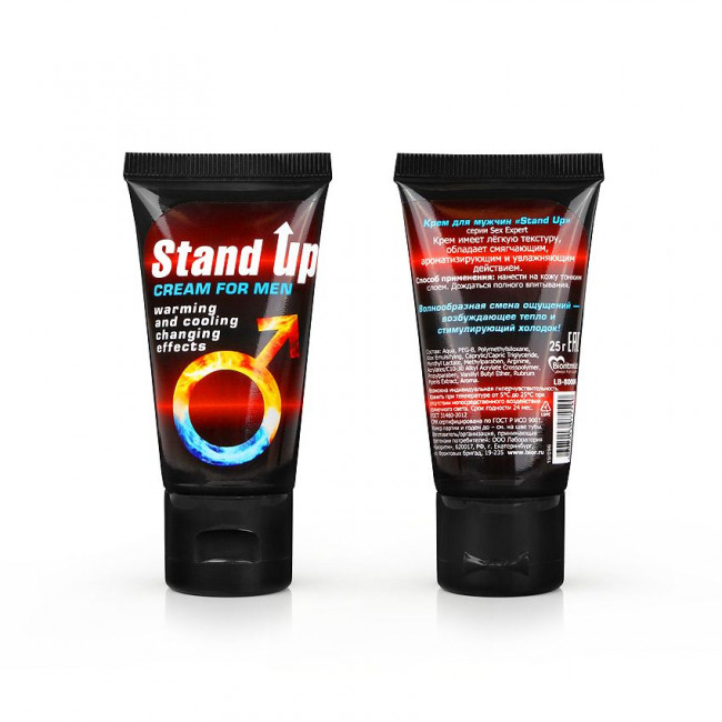 Возбуждающий крем для мужчин Stand Up - 25 гр., Биоритм