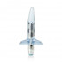 Голубая анальная пробка Vibrating High Intensity Probe - 9,5 см., California Exotic Novelties