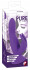 Фиолетовый силиконовый вибратор типа rabbit Pure Lilac Vibes Rabbit - 18 см., Orion