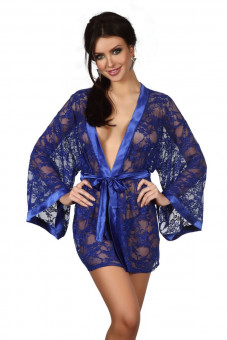 Кружевной пеньюар с длинными рукавами Paulette, Beauty Night Кружевной пеньюар с длинными рукавами Paulette, Beauty Night