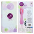 Большой розовый вибратор с лепестками Lust by JOPEN L6, Jopen