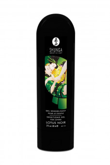 Интимный гель для пар, усиливающий наслаждение, Lotus Noir - 60 мл., Shunga