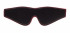 Чёрно-красная двусторонняя маска на глаза Reversible Eyemask, Shots Media BV