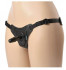 Чёрные трусики с плугом HARNESS Trapper - размер M-XL, Sitabella