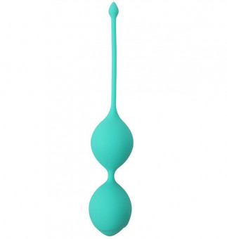 Зеленые вагинальные шарики SEE YOU IN BLOOM DUO BALLS 36MM, Dream Toys
