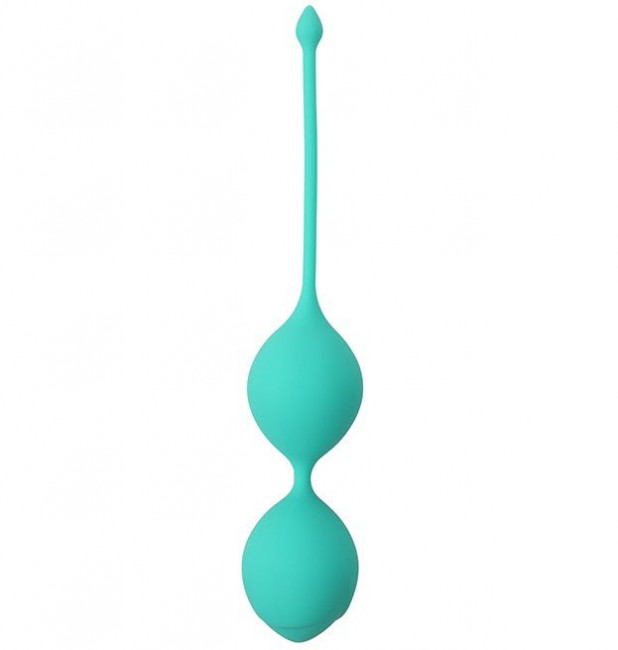 Зеленые вагинальные шарики SEE YOU IN BLOOM DUO BALLS 36MM, Dream Toys