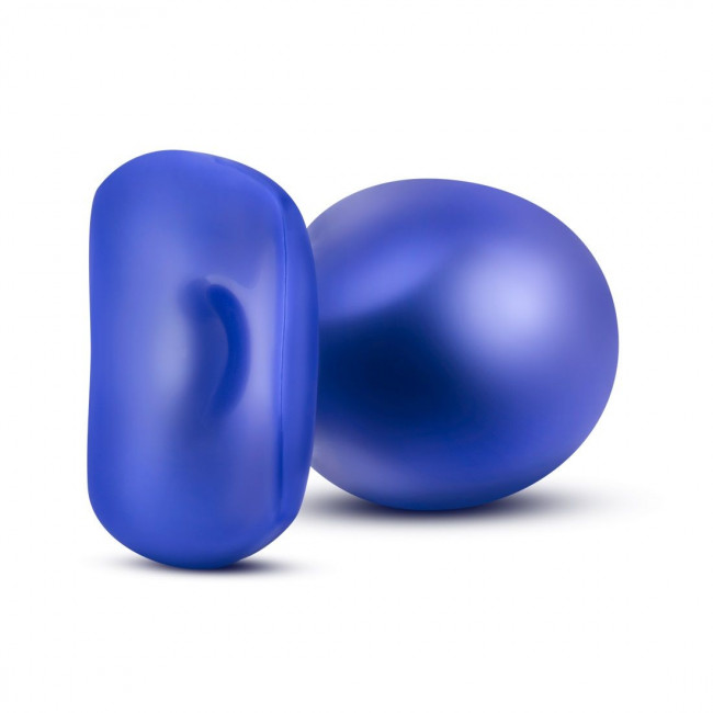 Синяя шаровидная пробка Performance Orb Plug - 10,2 см., Blush Novelties