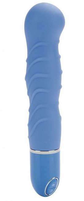 Голубой гнущийся вибратор Silicone Pleasure Bendie Ripple G's - 17,3 см., California Exotic Novelties Голубой гнущийся вибратор Silicone Pleasure Bendie Ripple G's - 17,3 см., California Exotic Novelties
