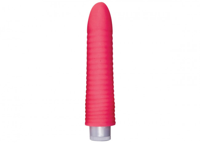 Супер нежный вибратор Climax Skin розового цвета - 20 см., Topco Sales