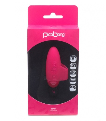 Вишневый вибратор на палец Finger Vibe IPO CERISE (PicoBong), PicoBong Вишневый вибратор на палец Finger Vibe IPO CERISE (PicoBong), PicoBong