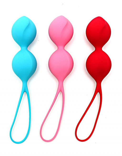 Набор из 3 двойных вагинальных шариков Satisfyer Balls, Satisfyer Набор из 3 двойных вагинальных шариков Satisfyer Balls, Satisfyer
