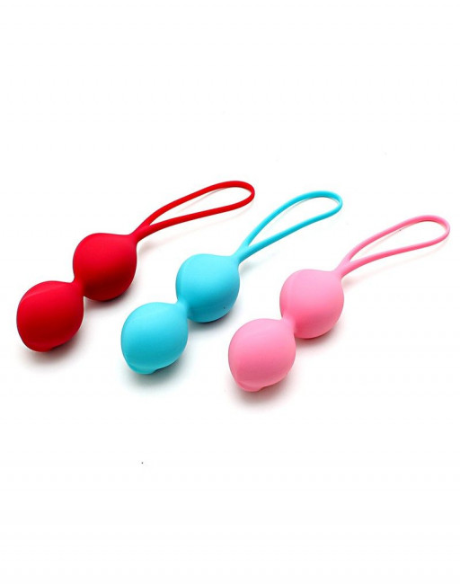 Набор из 3 двойных вагинальных шариков Satisfyer Balls, Satisfyer Набор из 3 двойных вагинальных шариков Satisfyer Balls, Satisfyer