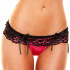 Прелестные трусики-стринги с широким кружевным пояском, Hustler Lingerie