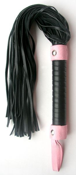 Черно-розовая плетка Notabu - 45 см., Bior toys