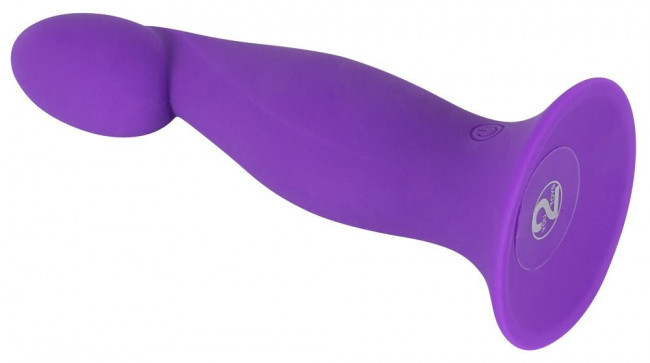 Фиолетовый G-стимулятор с вибрацией Pure Lilac Vibes - 18 см., Orion