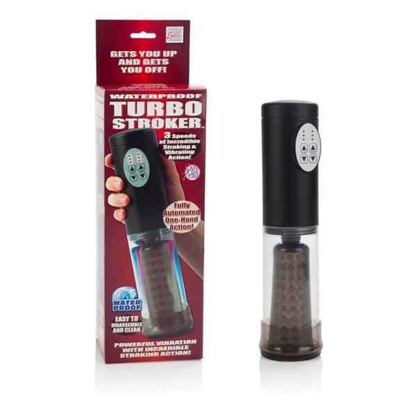 Автоматический мастурбатор Waterproof Turbo Stroker, California Exotic Novelties