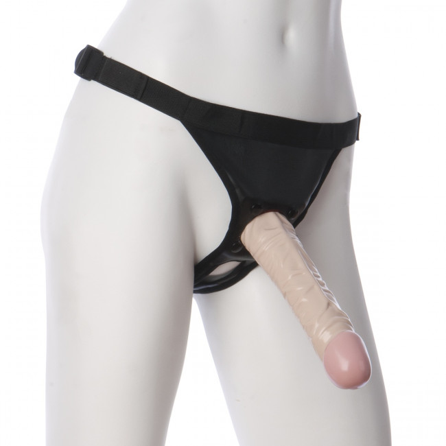 Фаллоимитатор-насадка с трусиками Vac-U-Lock 8" Classic Dong Ultra harness - 20,3 см., Doc Johnson