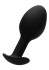 Черная анальная пробка N 89 Self Penetrating Butt Plug - 8,3 см. Черная анальная пробка N 89 Self Penetrating Butt Plug - 8,3 см.